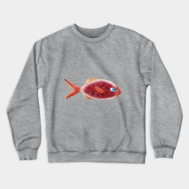 Fish Crewneck Sweatshirt by igorkalatay